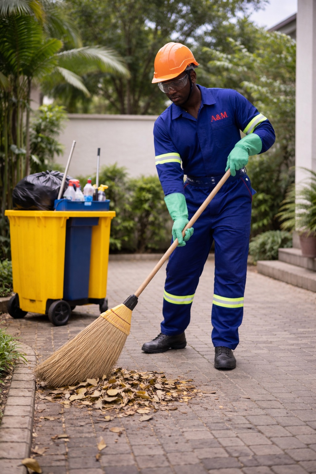 Our professional cleaning team