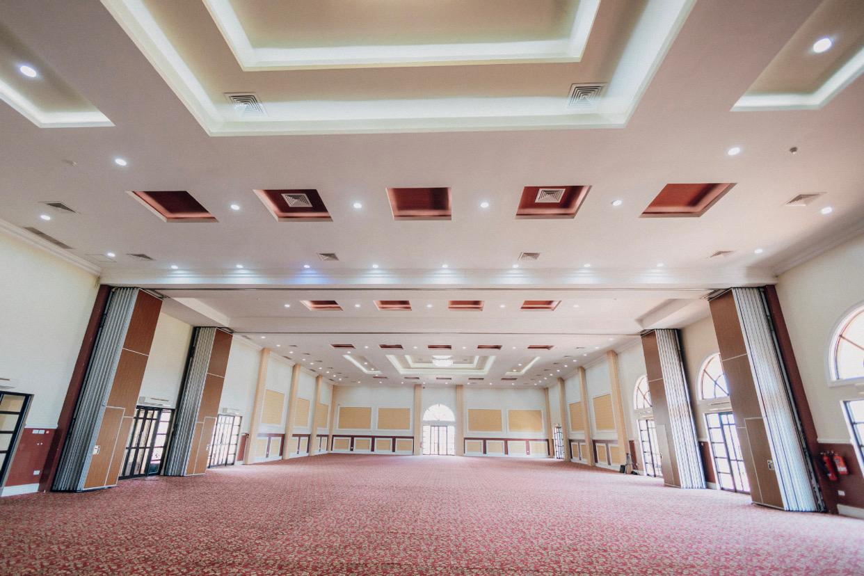 Conference hall interior